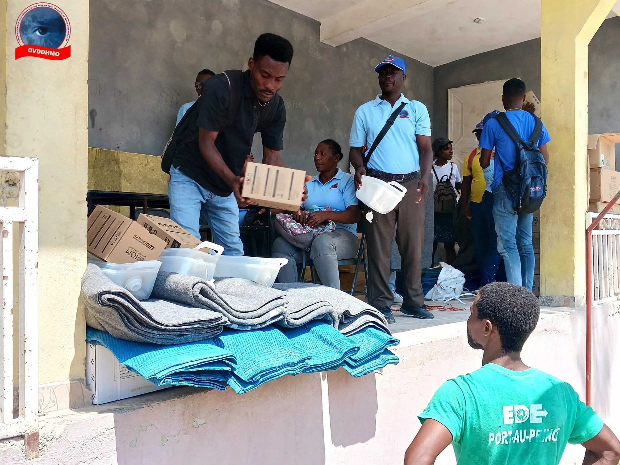 Grâce au soutien précieux de notre partenaire IOM Haiti